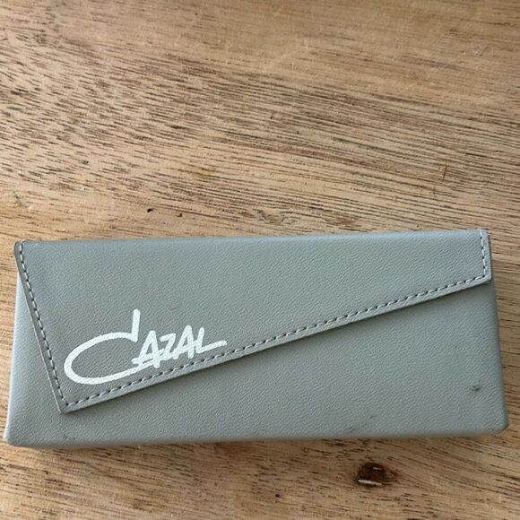 Cazal luxury sunglass eyeglass case gray - Picture 1 of 6